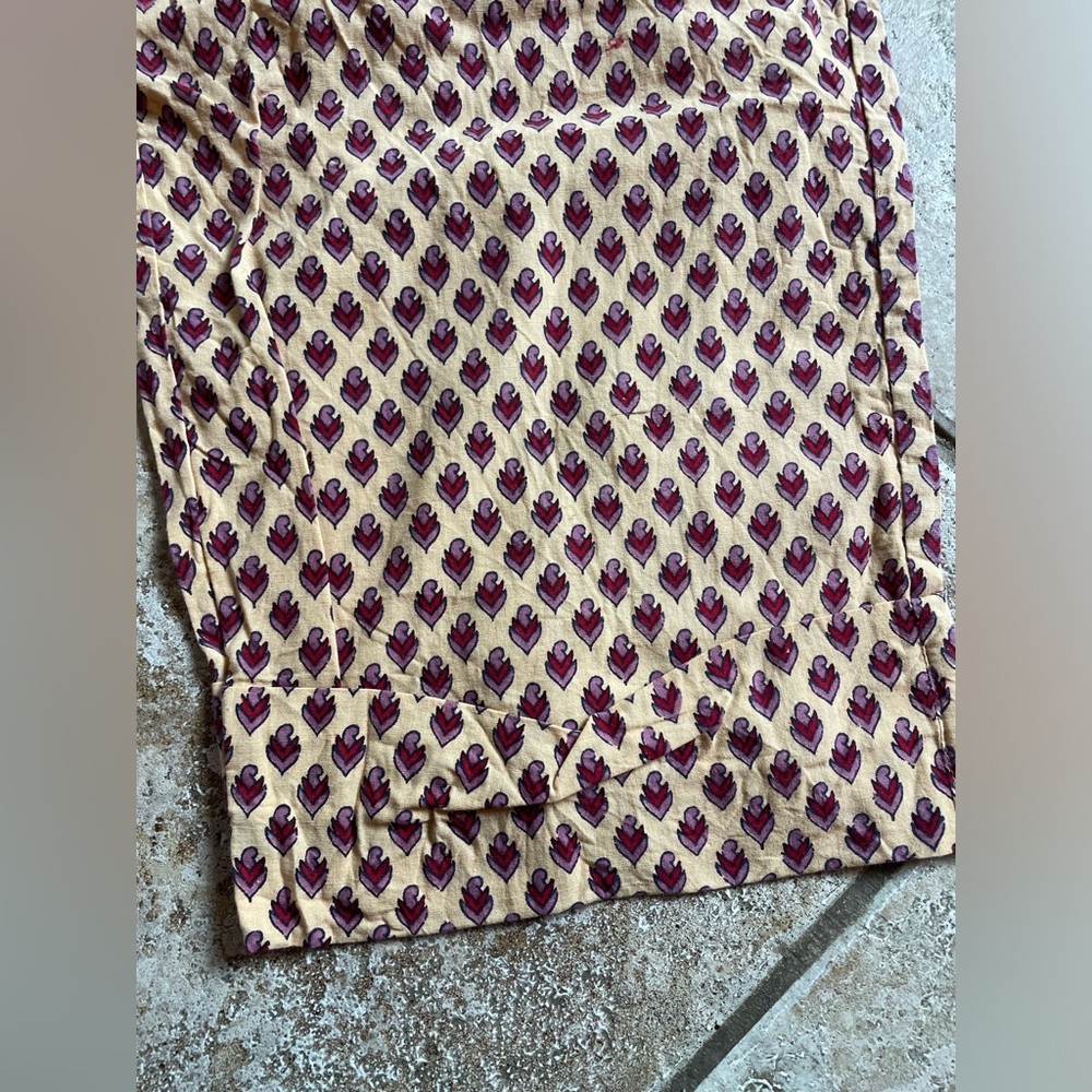 Patterned Cropped Pants - image 3